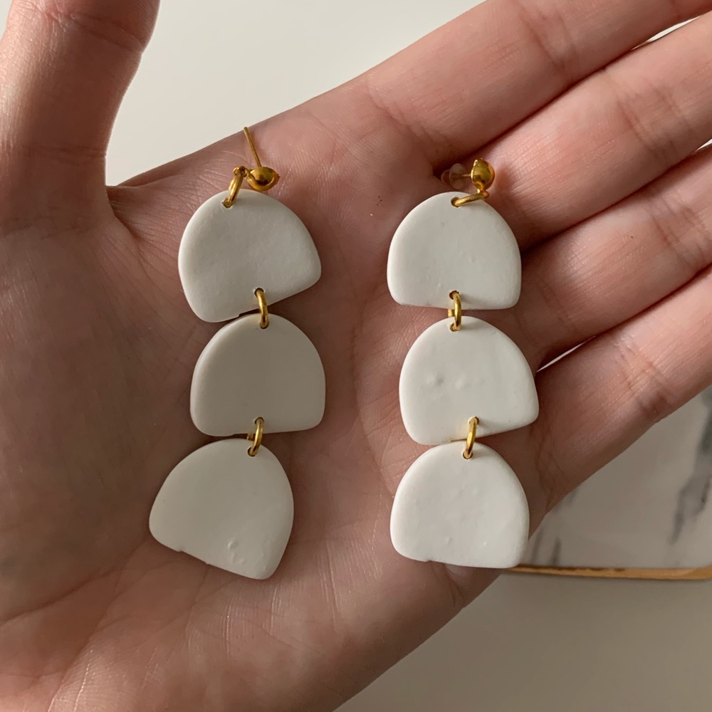 Clay Earrings - NEW